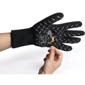 Amazon Lieferanten Küche Ofen Extreme Hitzebeständige Handschuhe Silikon BBQ Handschuhe für Grill Handschuhe EN407 CE